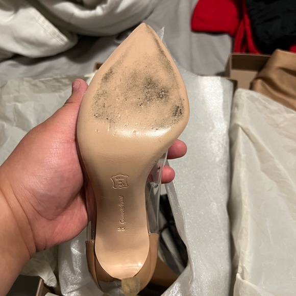 Gianvito Rossi Plexi heels size 35 nude - Picture 7 of 15